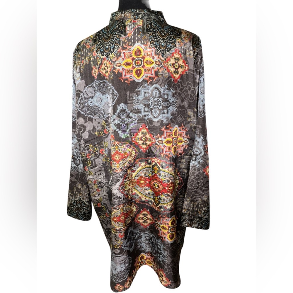 Johnny Was Mumbai Della Tunic Size XL - Picture 6 of 9